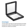 Unique Bargains TPU film High transparency Jewelry Box 10 Pcs - 4 of 4