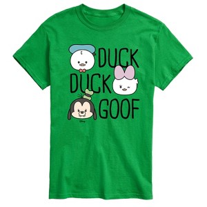 Men's - Disney - Duck Duck Goof Short Sleeve Graphic T-Shirt - 1 of 4