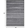 Bedroom Carpet, Indoor Bohemian Style Carpet, Soft Non-Slip, Machine Washable, Bedroom/Office/Living Room/Dining Room Soft Decorative Carpet - 2 of 4