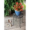 Trivet Iron Plant Stand Graphite Powder Coat Finish - Achla Designs - image 2 of 4