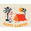 Adventure Society Happy Camper Men's Crew Neck Short Sleeve Tee - 2 of 2