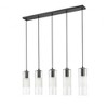 Alton 5-Light Linear Chandelier - Modern Steel Design for Kitchen & Dining Room - 2 of 4