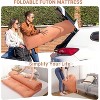 Nasitip Futon Mattress, Japanese Floor Mattress Floor Mat, Foldable Tatami Mattress Roll Up Floor Bed Mattress for House Guest Camping Dorm - 4 of 4