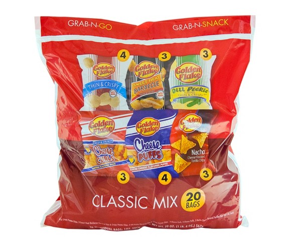 Golden Flake Classic Mix Multipack - 20ct