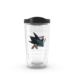 NHL San Jose Sharks 16oz Primary Logo Classic Tumbler - 1 of 4
