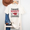 Simply Sage Market Women's Farmers Market Strawberries Short Sleeve Graphic Tee - 2 of 2