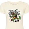 Women's - Teenage Mutant Ninja Turtles - Raphael Going In Loud Fitted Graphic T-Shirt - 2 of 3