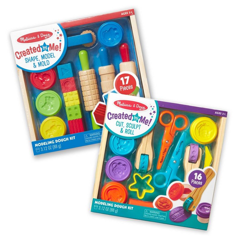 Melissa &#38; Doug Clay Play Activity Set - With Sculpting Tools and 8 Tubs of Modeling, 1 of 13