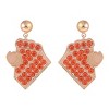 Hallmark Stone Pumpkin Pie Earrings - 2 of 4