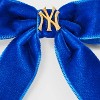 Bijoux Sport by Luv Aj MLB Logo Velvet Hair Bow - 2 of 2