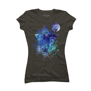 Junior's Design By Humans Play Music On The Edge By Maryedenoa T-Shirt - 1 of 2