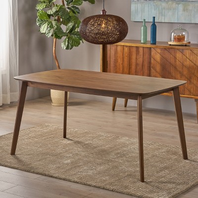 GDFStudio Anne Mid Century Modern Wood Dining Table