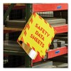 Avery UltraDuty Safety Data Sheet Binders with Chain, 3 Rings, 2" Capacity, 11 x 8.5, Yellow/Red - 4 of 4