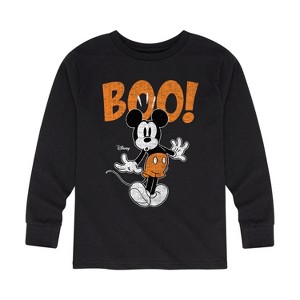 Boys' - Disney - Spiderweb Logo Long Sleeve Graphic T-Shirt - 1 of 4