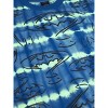 Batman Forever Batman & Riddler Logos Crew Neck Long Sleeve Tie-Dye Adult Sweatshirt - 2 of 4