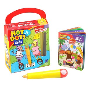 Educational Insights Hot Dots Jr. with Highlights On-the-Go! Learn My ABCs Toddler Learning Toys Ages 3plus - 1 of 4