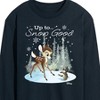 Men's - Disney - Christmas - Up To Snow Good Long Sleeve Graphic T-Shirt - 2 of 4