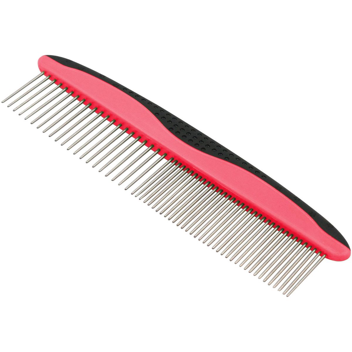 Pet Life Grip Ease Wide and Narrow Tooth Grooming Pet Comb, Green - thumbnail 5