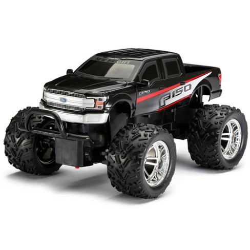 New Bright Remote Control Rc Ff Chargers Ford F150 Truck Black 118 Scale