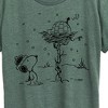 Women's - Peanuts - Snoopy Woodstock Igloo Short Sleeve Graphic T-Shirt - 2 of 4