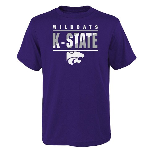 Ncaa Kansas State Wildcats Boys' Core Cotton T-shirt : Target