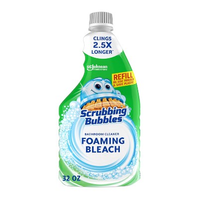 Scrubbing Bubbles Foaming Bleach Bathroom Cleaner Refill Bottle - 32oz