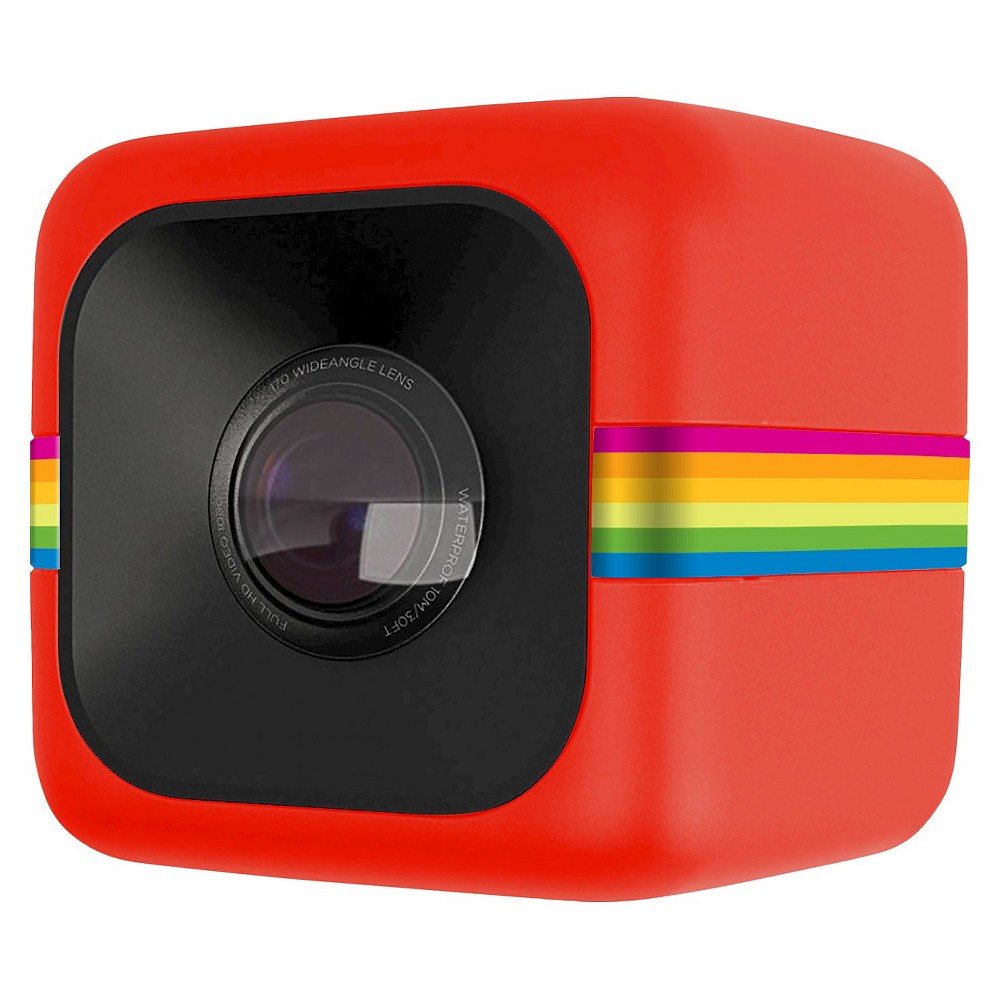 Polaroid Cube Lifestyle POLC3R HD Action Camera in Red