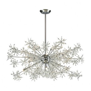 Elk Home Snowburst 20 - Light Chandelier in  Polished Chrome - 1 of 3
