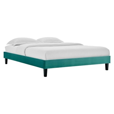 Modway Reign Full Performance Velvet Platform Bed Frame