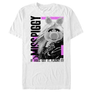 Men's The Muppets Miss Piggy Flaunt It T-Shirt - 1 of 4