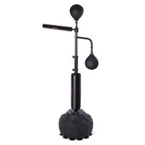 VEVOR Boxing Speed Trainer, Punching Bag with Stand, Reflex Boxing Bag for Teens & Adults, Height Adjustable Free Standing Strike Bag Set - 1 of 4
