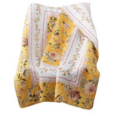 Barefoot Bungalow Finley Accessory Throw - Yellow 50x60