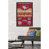 Trends International NFL San Francisco 49ers - Champions 23 Framed Wall Poster Prints - 2 of 4