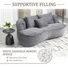 TiramisuBest Bean Bag sofa Lazy Sofa,Oversized Memory Foam Filled Lounger for Adults & Kids - 3 of 4