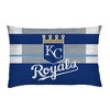 MLB Kansas City Royals Heathered Stripe Queen Bedding Set in a Bag - 3pc - 3 of 3