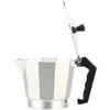 J&V TEXTILES Stovetop Espresso and Coffee Maker, Moka Pot for Classic Italian and Cuban Café Brewing, Cafeteria - 3 of 4