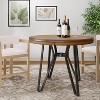 Christopher Knight Home Wedy 46.85" Round Top 4 Seats Dining Table with Hairpin Leg - 2 of 4