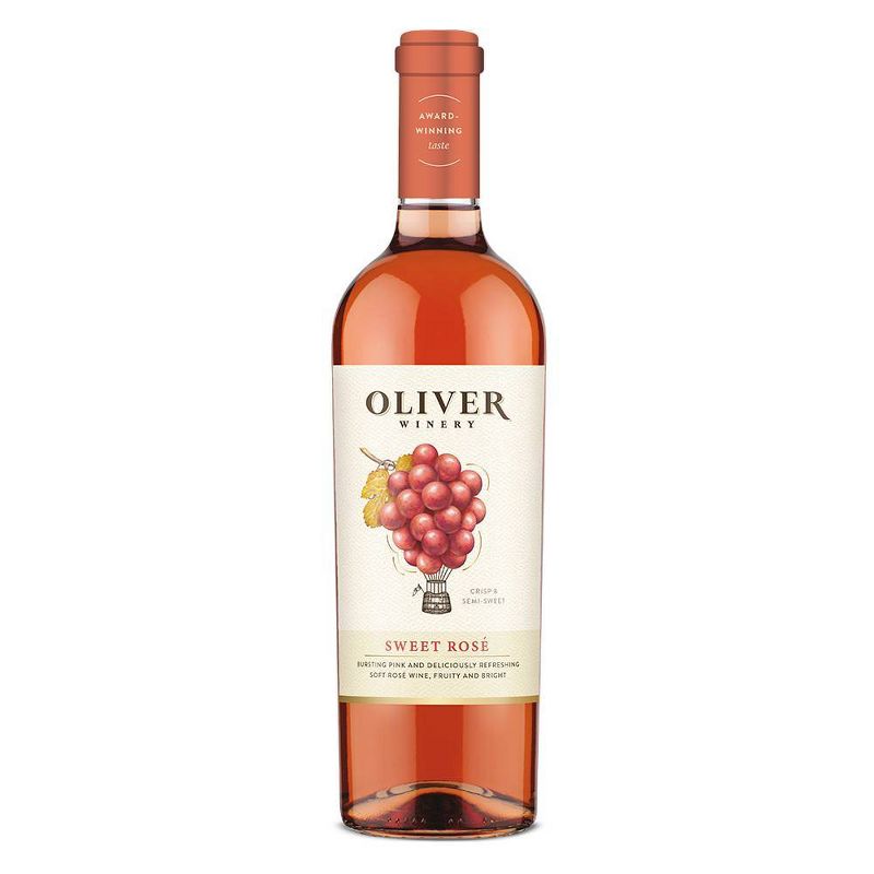 Oliver Sweet Ros&#233;  - 750ml Bottle, 1 of 8