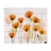 Trademark Fine Art Brigitte Van Krimpen Poppy Art Wood Slat Art - 3 of 4