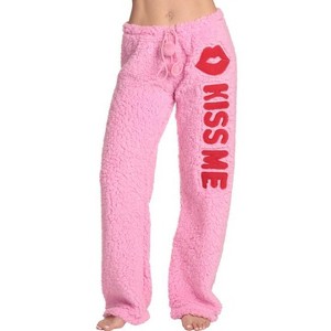 Just Love Womens Plush Faux Sherling Soft Pajama Pants - PJ Bottoms Sleepwear - 1 of 3
