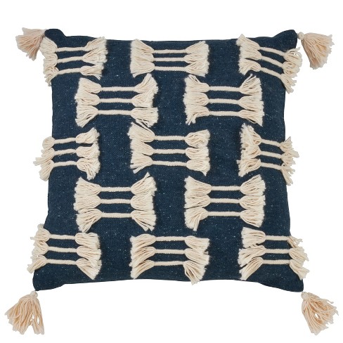 Target navy blue discount pillows