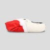 Squishmallows Kids' Santa Hat Cat Slide Slippers - Off-White - 4 of 4