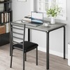 Dining Table for 4,Small Table and Chairs Set of 5,Square Dinette Set for 4,Dinner Table Set,4 Piece Kitchen & Dining Room Sets for Small Space - 4 of 4