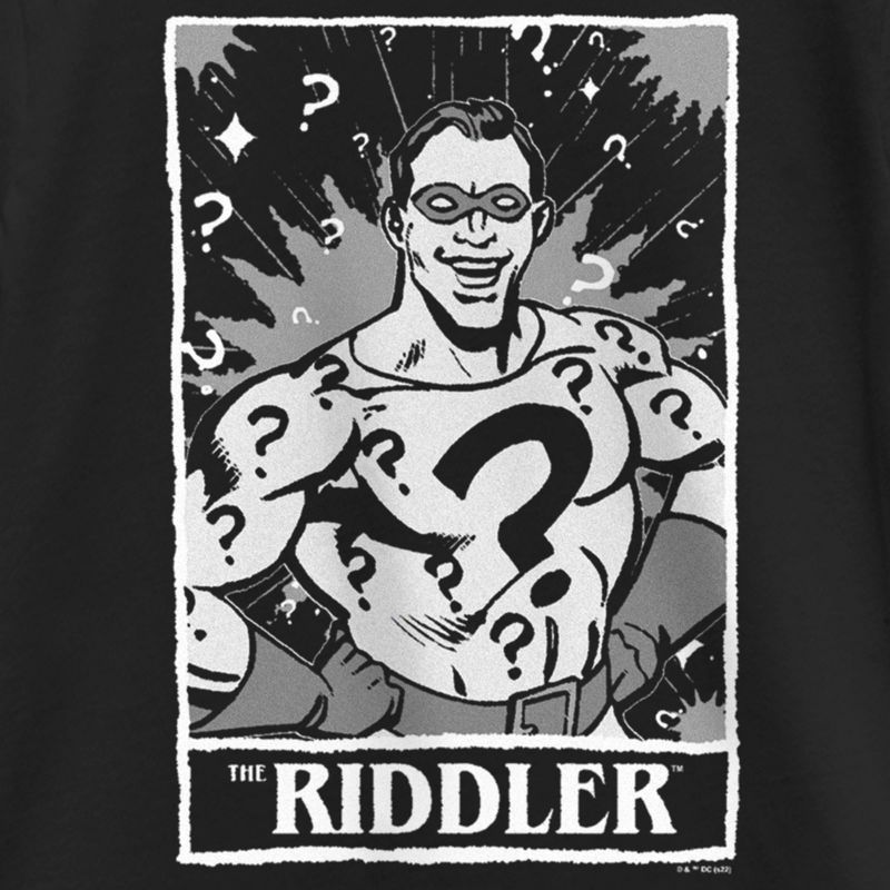 Girl's Batman Riddler Tarot T-Shirt, 2 of 5