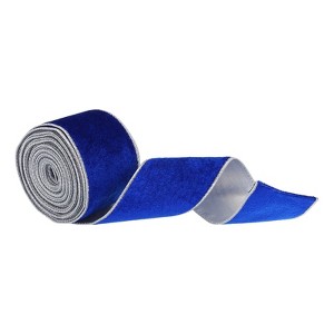 Unique Bargains Velvet Christmas Easy to Shape Bouquets DIY Crafts Glitter Ribbon - 1 of 4