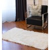 Luxe Hudson Faux Sheepskin Trio Rug | 3'x5' - 3 of 4