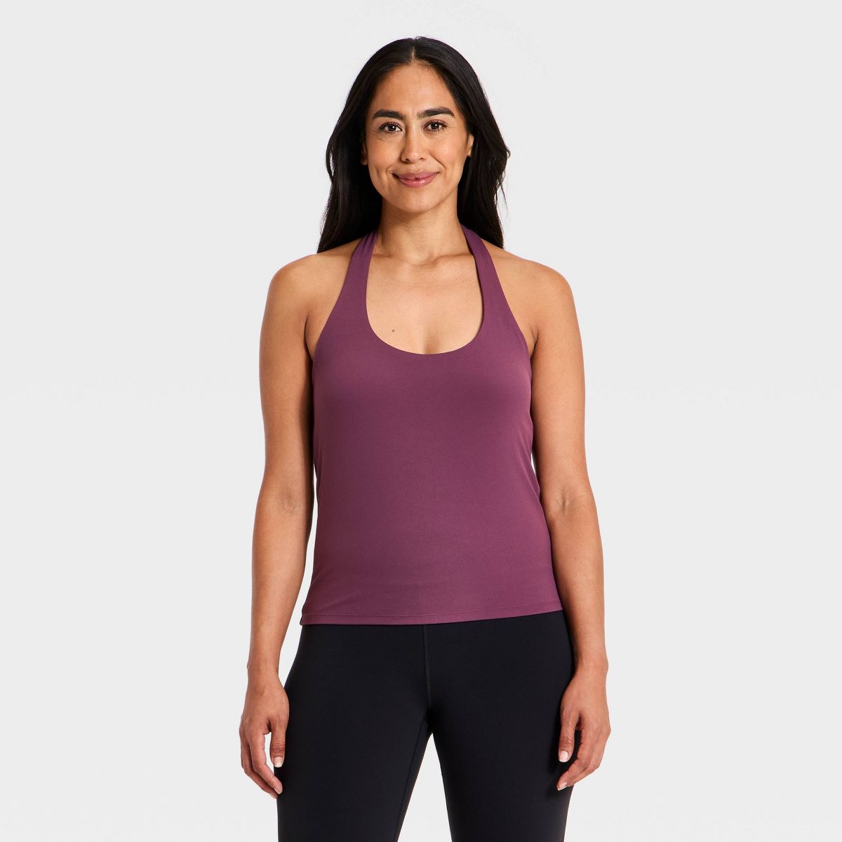 Women's Everyday Soft Halter Neck Support Tank Top - All In Motion™ - thumbnail 9