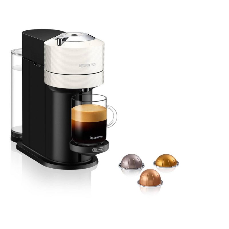 Nespresso Vertuo Next Coffee Maker and Espresso Machine by DeLonghi with Milk Frother White, 5 of 10