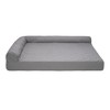 FurHaven Paw-Quilted Orthopedic Deluxe L-Chaise Dog Bed - 2 of 3