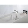 Bathroom Vanity Faucet with Waterfall Spout, Single Handle Design - 4 of 4